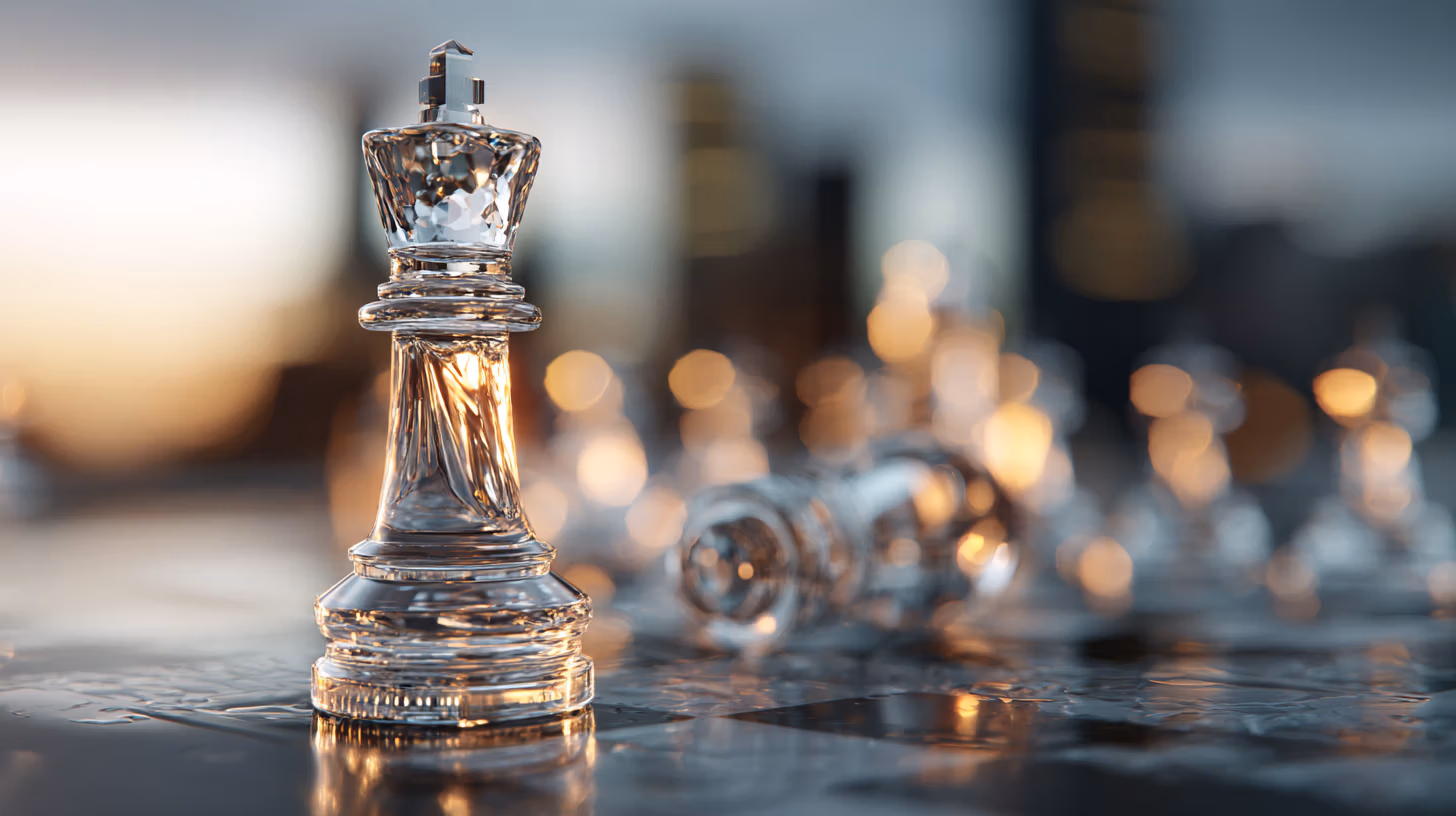 Chess piece moving forward symbolizing strategic business exit planning and maximizing value.